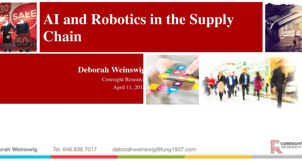 AI and Robotics in the Supply Chain