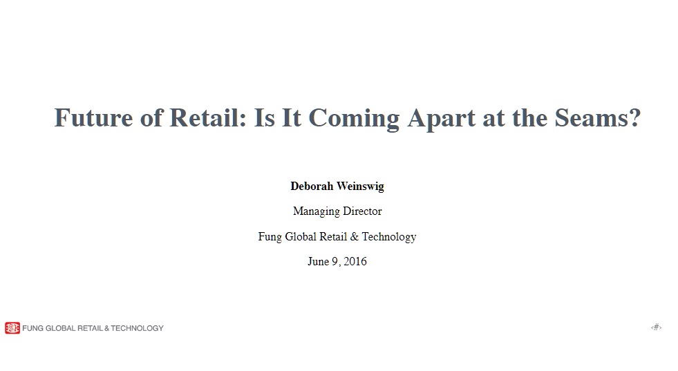 Future of Retail: Is It Coming Apart at the Seams? (RMS)