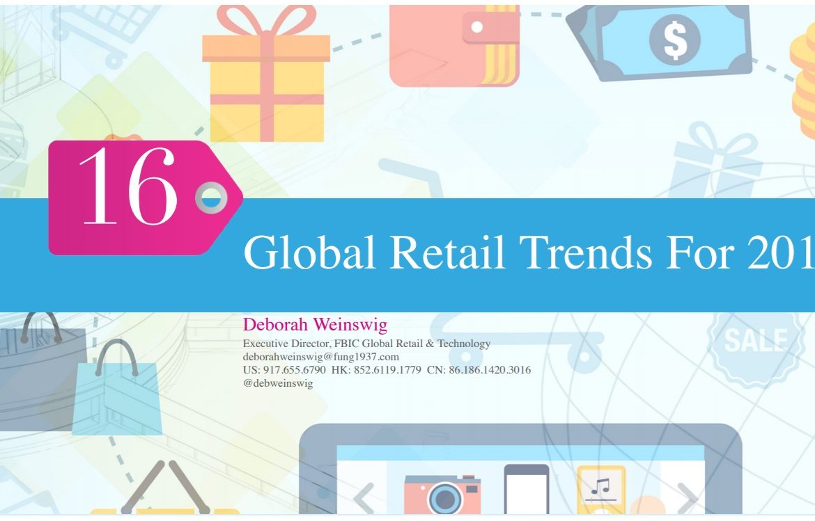 16 Global Retail Trends for 2016