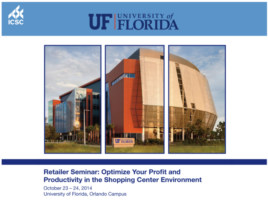 University of Florida Retailer Seminar