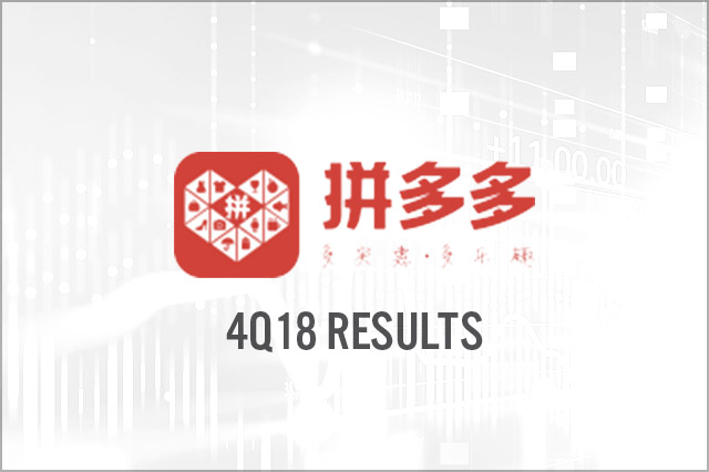 Pinduoduo (NASDAQ: PDD) 4Q18 Results: Strong Revenue Growth  Thanks to Boost in Active Buyers and Average Annual Spending