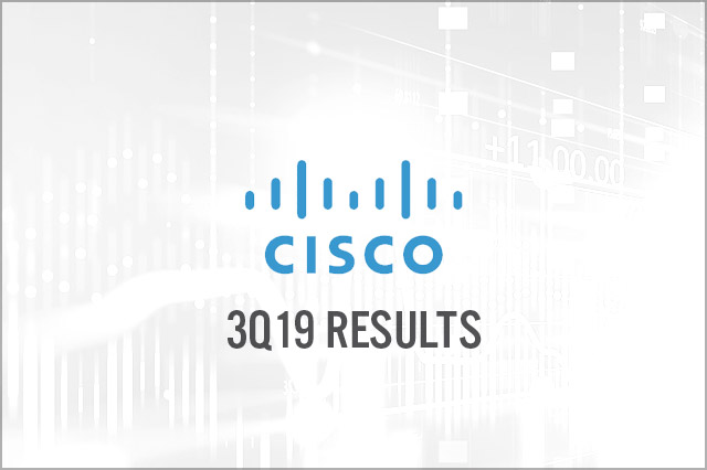 Cisco (NASDAQ: CSCO) 3Q19 Results: Beats Consensus Estimates, Building a New Architecture for Future Technologies