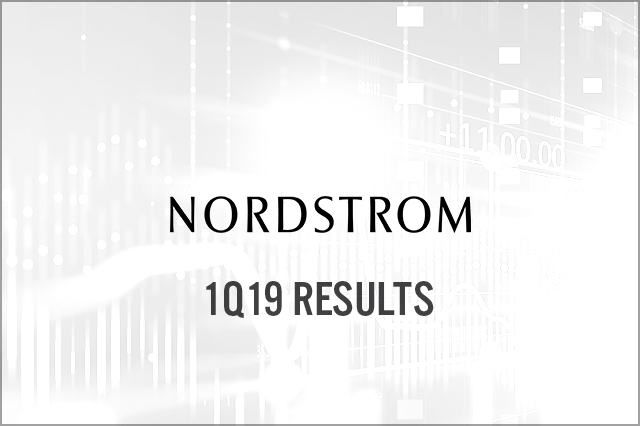 Nordstrom (NYSE: JWN) 1Q19 Results: Company Misses Expectations and Lowers Guidance