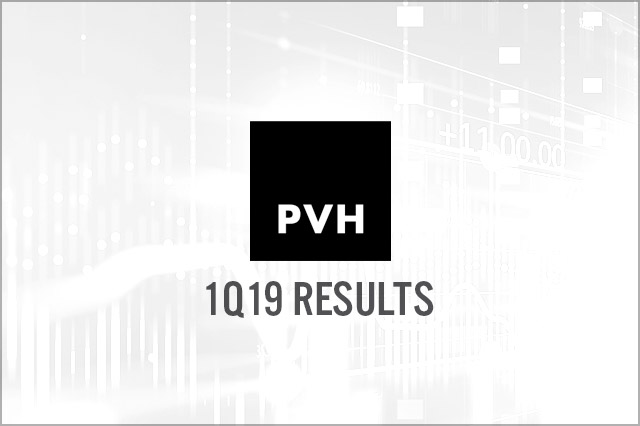 PVH (NYSE: PVH) 1Q19 Results: Revenue Misses, US Comps Decline as Tariffs and International Tourism Impact Demand