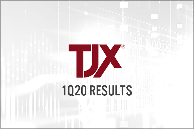 The TJX Companies (NYSE: TJX) 1Q20 Results: Company Beats Expectations and Raises Full-Year Guidance