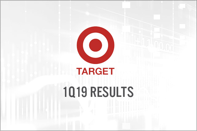 Target (NYSE: TGT): 1Q19 Results Beat Consensus Estimates, 4.8% Comps and 42% E-Commerce Growth, Reiterates 2019 Guidance