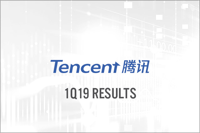 Tencent (HKEX: 0700) 1Q19 Results: Beats Consensus on EPS, Announces New Fintech and Business Services Segment