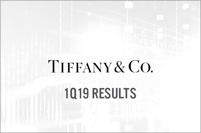 Tiffany & Co. (NYSE: TIF) 1Q19 Results: Misses Revenues, Worldwide Comps Decline