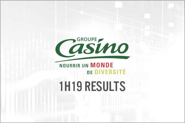 Casino Group (ENXTPA: CO) 1H19 Results: Losses Deepen Due to Seasonality of Tax Credits and Higher Operating Expenses