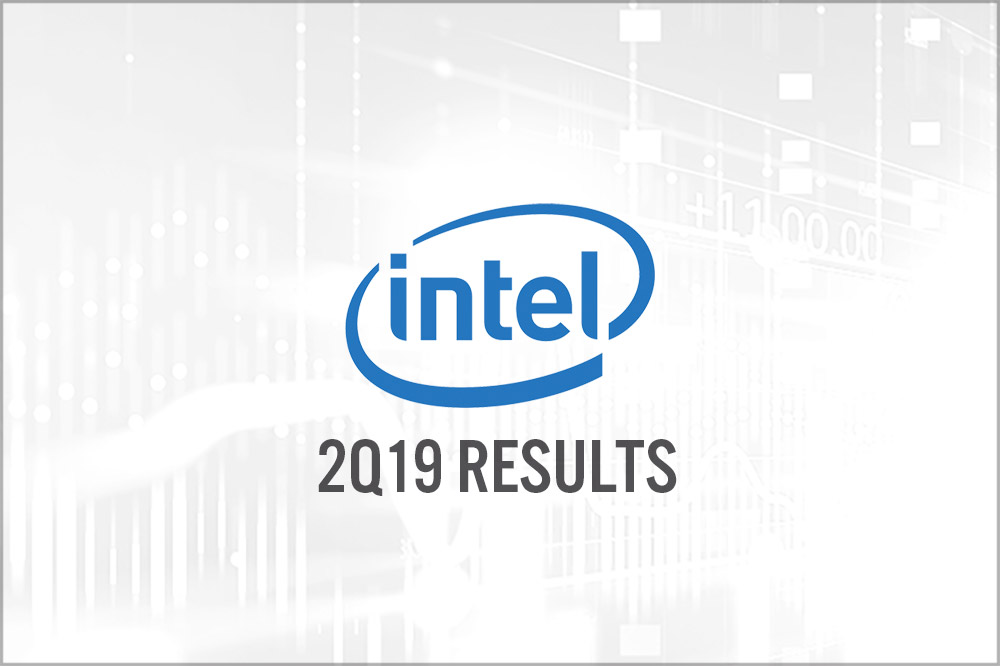 Intel (NASDAQ: INTC) 2Q19 Results: Misses on Revenues but Raises Annual Guidance, Plans to Sell 5G Modem Business