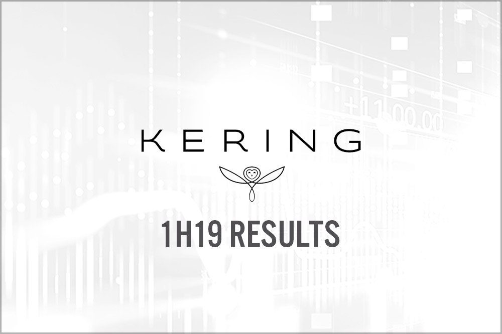 Kering (ENXTPA: KER) 1H19 Results: Double-Digit Sales and Earnings Gains Driven by Gucci