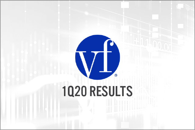 VF Corp (NYSE: VFC) 1Q20 Results: Revenue and EPS Growth Boosts Guidance for FY20