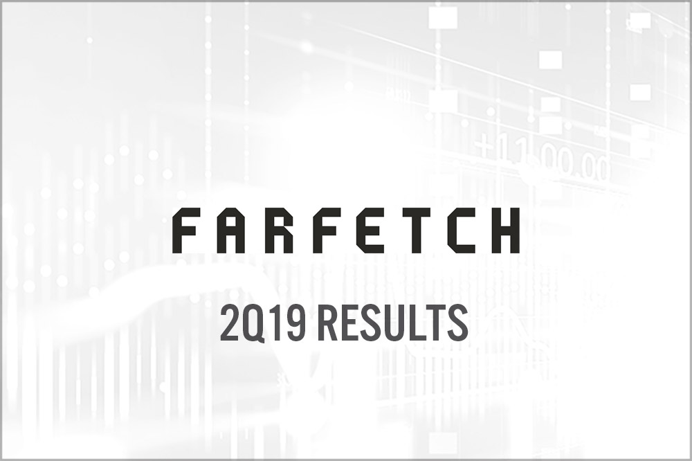 Farfetch (NYSE: FTCH) 2Q19 Results: Strong Growth Driven by Platform GMV