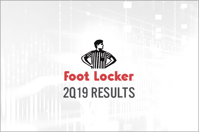 Foot Locker (NYSE: FL) 2Q19 Results: Misses Consensus Estimates, Maintains Guidance