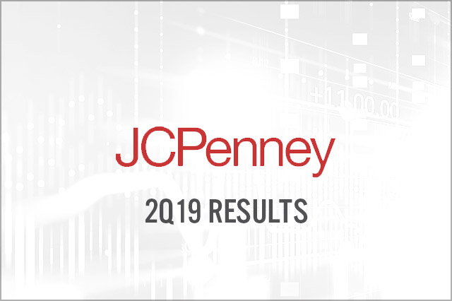 JCPenney (NYSE: JCP) 2Q19 Results: Revenues Down, Improves Inventory Position, Launches Partnership with ThredUp in 30 Stores