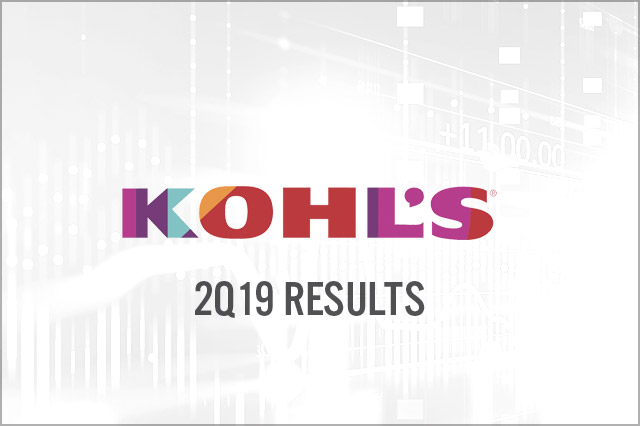 Kohl’s (NYSE: KSS) 2Q19 Results: Revenues and Comps Down, Introducing Emerging Brands Platform with Facebook