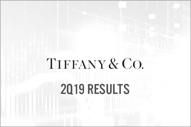 Tiffany & Co. (NYSE: TIF) 2Q19 Results: Sales Miss but Management Reiterates FY19 Guidance