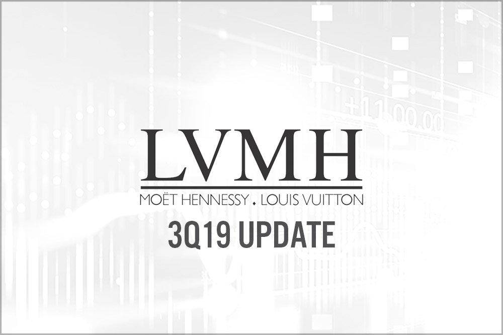 LVMH (ENXTPA: MC) 3Q19 Update: Fashion & Leather Goods Set the Pace