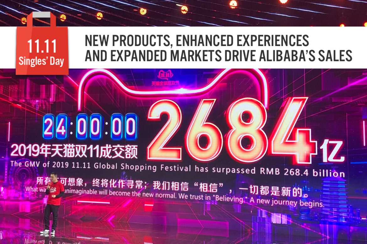 Singles’ Day 2019: New Products, Enhanced Experiences and Expanded Markets Drive Alibaba’s Sales