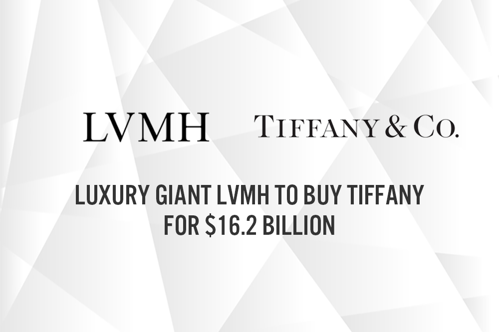 Luxury Giant LVMH To Buy Tiffany for $16.2 Billion