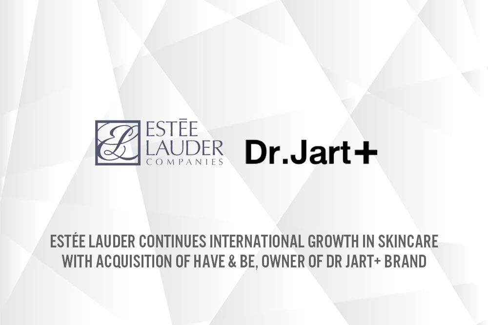 Estée Lauder Continues International Growth in Skincare with Acquisition of Have & Be, Owner of Dr Jart+ Brand