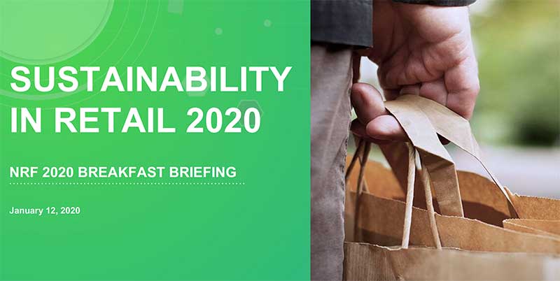 Sustainability in Retail 2020: NRF 2020 Breakfast Briefing