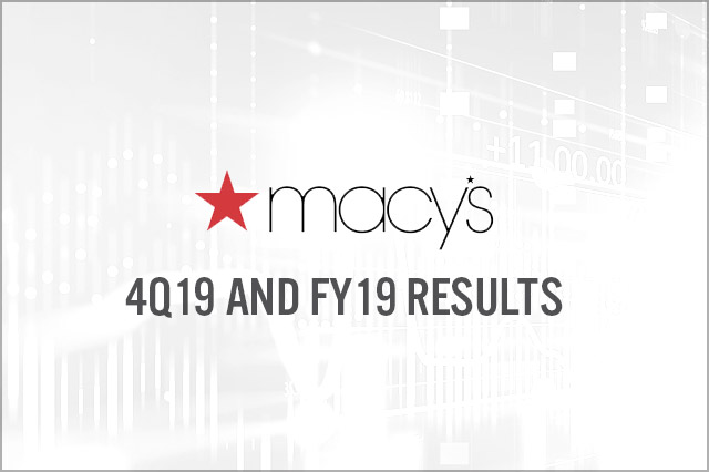 Macy’s (NYSE: M) 4Q19 and FY19 Results: 2020 Will Be A Transition Year