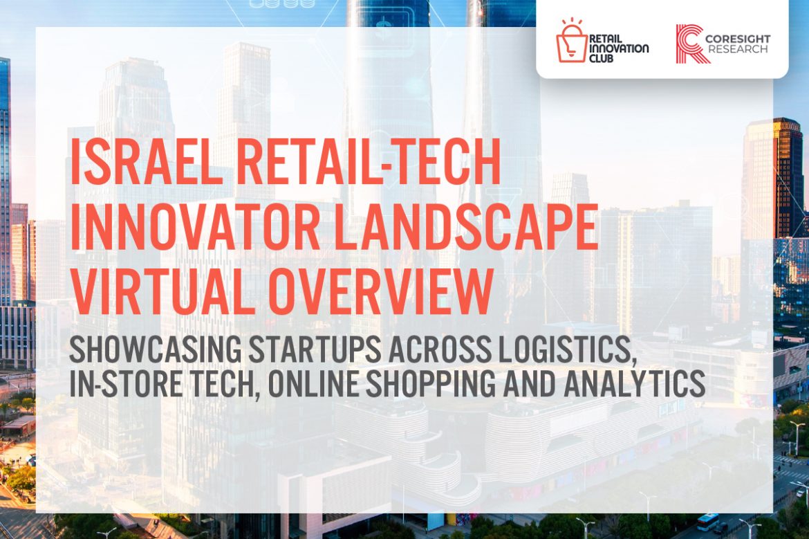 Israel Retail-Tech Innovator Landscape: Virtual Overview—Showcasing Startups across Logistics, In-Store Tech, Online Shopping and Analytics