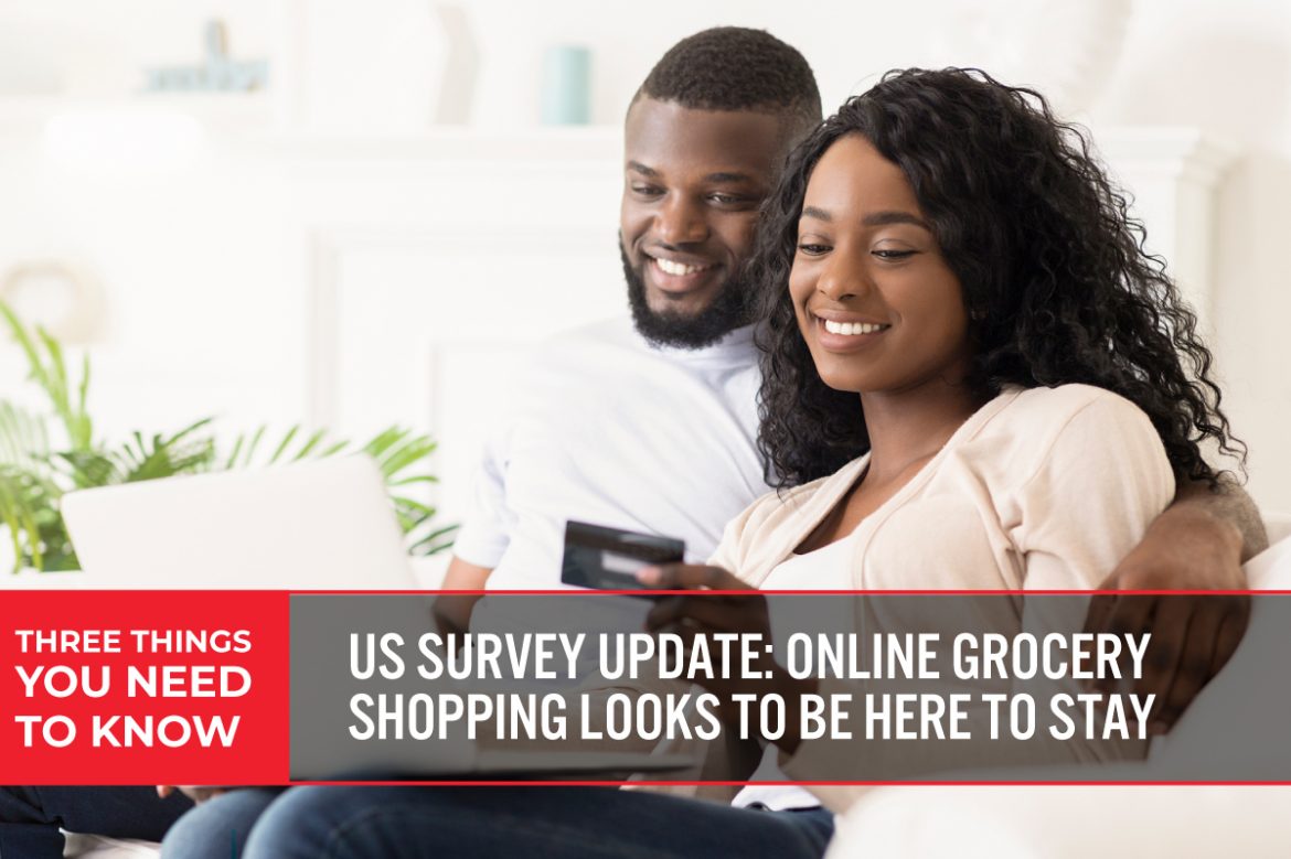 Three Things You Need To Know: US Survey Update—Online Grocery Shopping Looks To Be Here To Stay