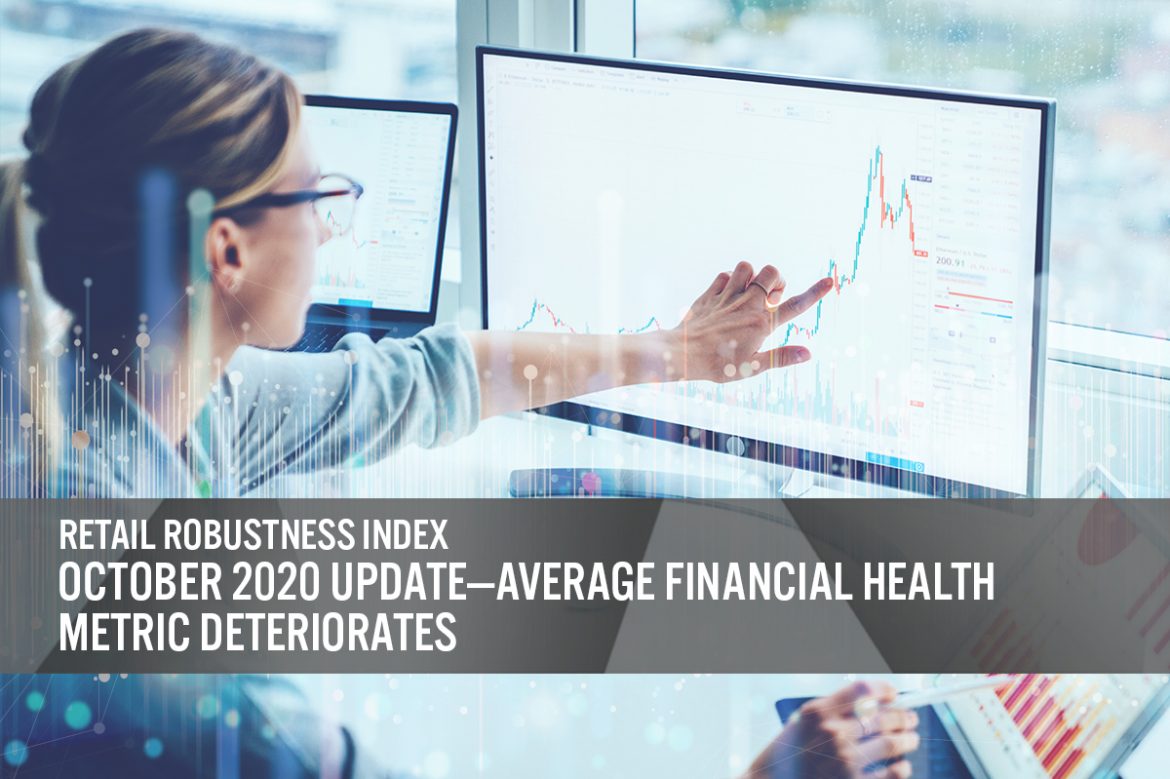 Retail Robustness Index: October 2020 Update—Average Financial Health Metric Deteriorates