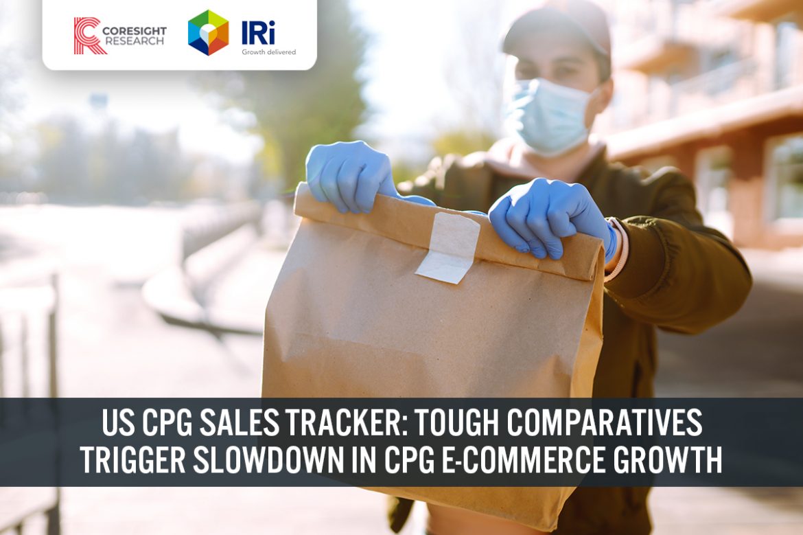 US CPG Sales Tracker: Tough Comparatives Trigger Slowdown in CPG E-Commerce Growth