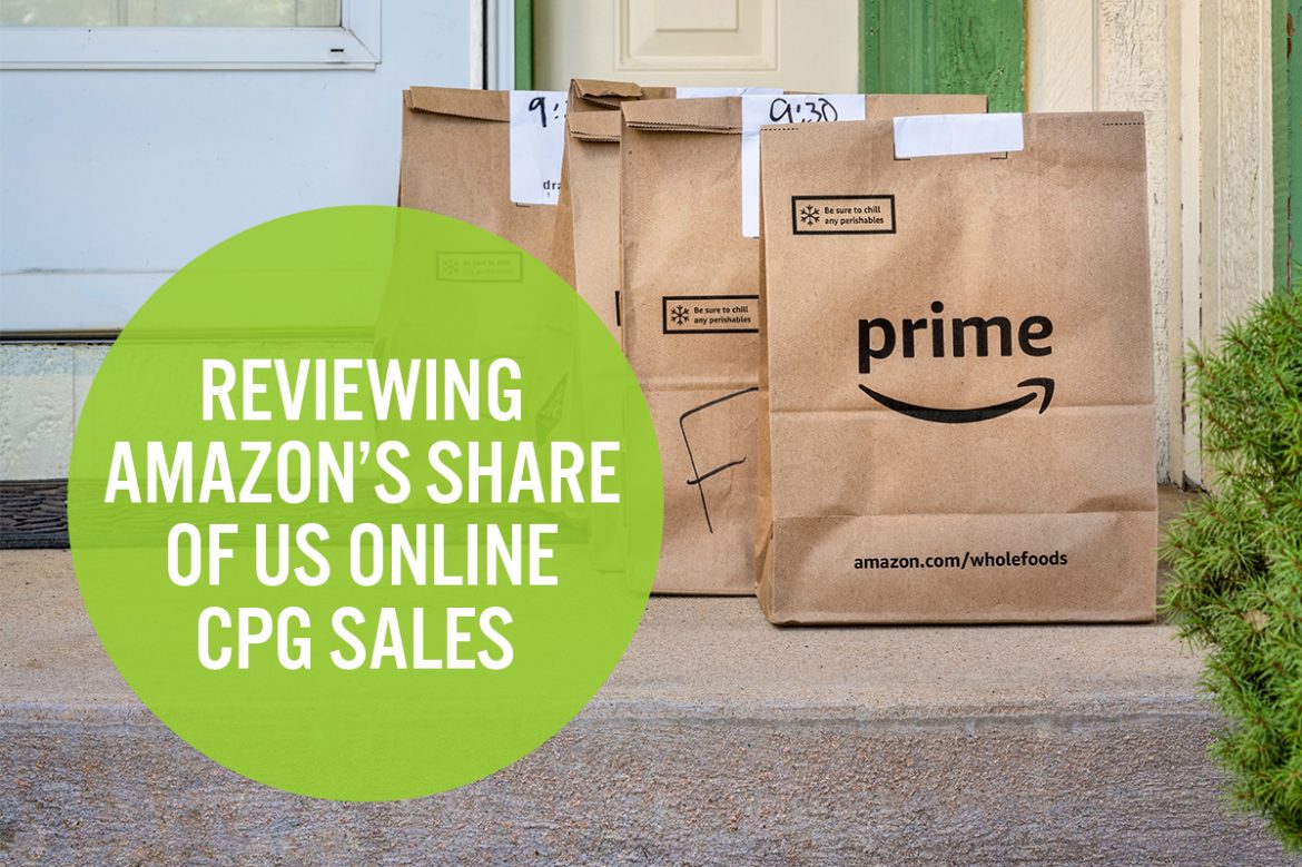 Reviewing Amazon’s Share of US Online CPG Sales