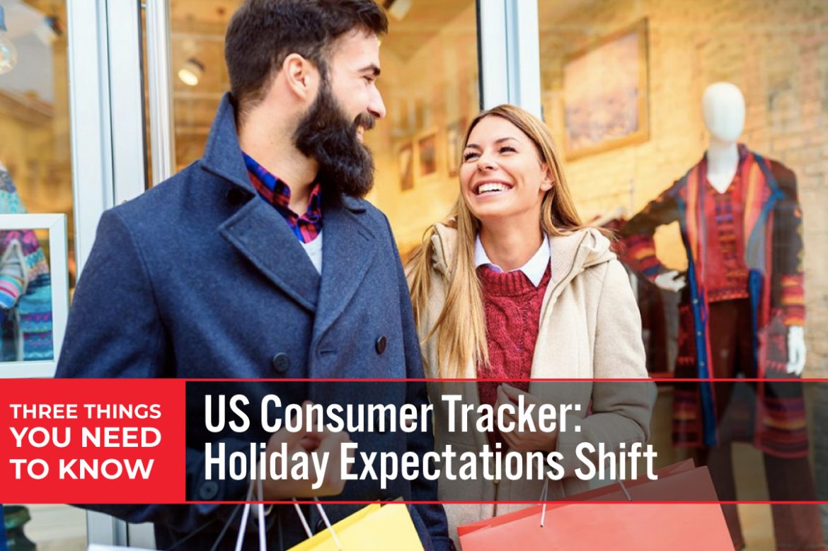 Three Things You Need To Know: US Consumer Tracker—Holiday Expectations Shift