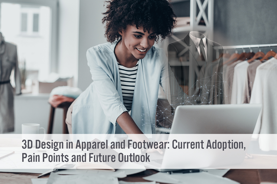 3D Design in Apparel and Footwear: Current Adoption, Pain Points and Future Outlook