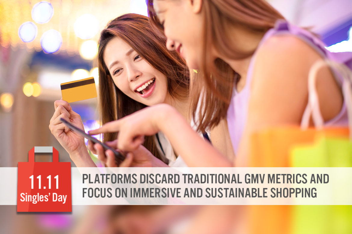 Singles’ Day 2022: Platforms Discard Traditional GMV Metrics and Focus on Immersive and Sustainable Shopping