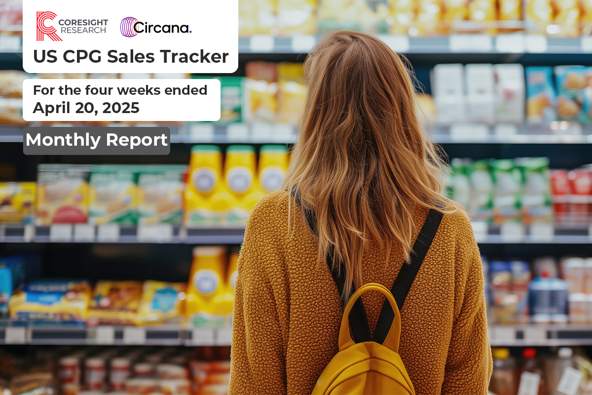 US CPG Sales Tracker: Jump in Food Sales Fuels Total CPG Growth